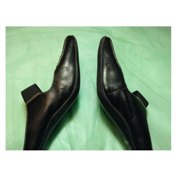 Vintage 2K Slide On Mule Heel Closed Toe - Picture 9 of 16